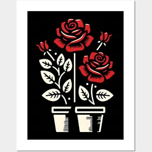 Roses - Flowers Posters and Art